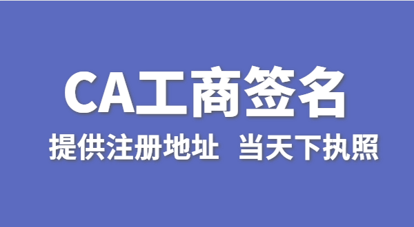 注冊深圳公司時(shí)怎么使用CA數(shù)字證書進(jìn)行簽名（工商電子簽名怎么操作）